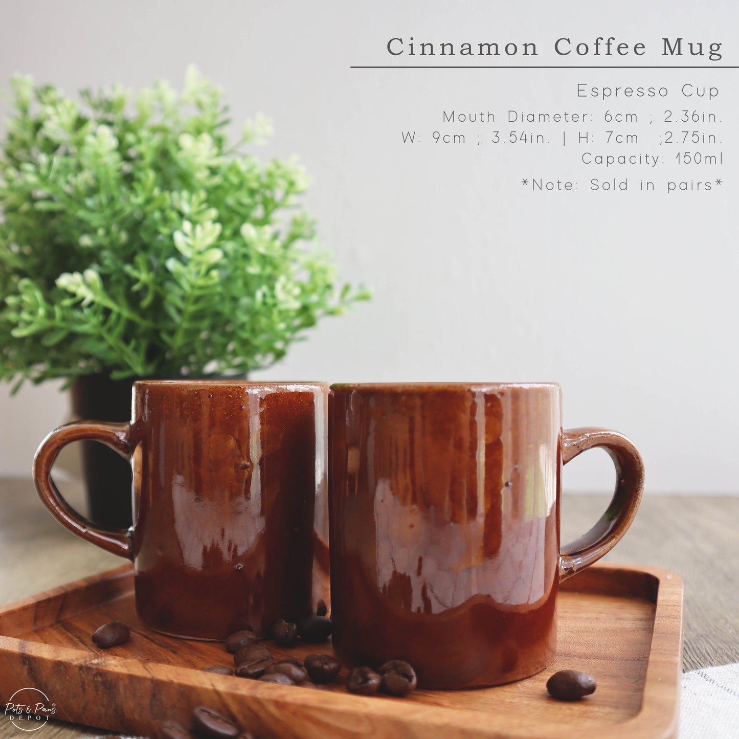 Cinnamon Coffee Mugs