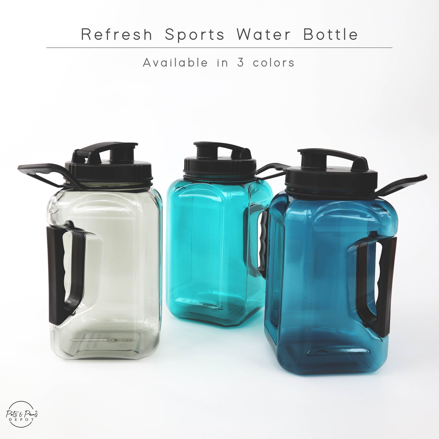 Refresh Sports Water Bottle 2.4L