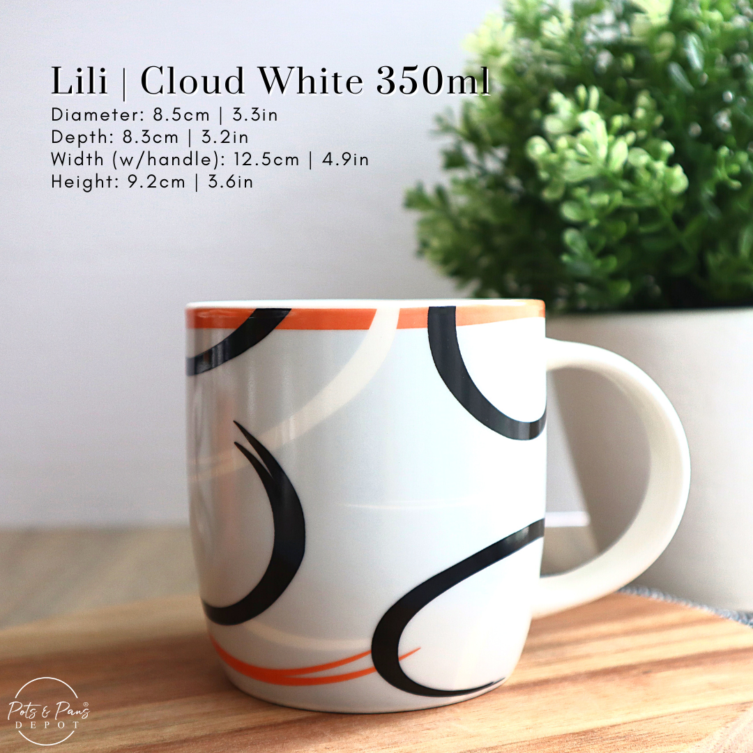 Lili Printed Ceramic Coffee Mug