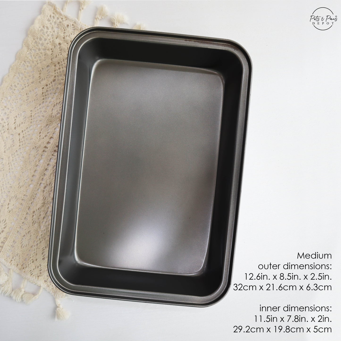 Nonstick Deep Baking Pan