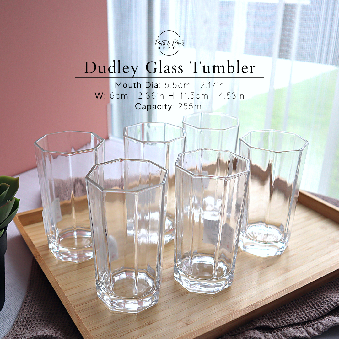 Classic Tall Glass Tumbler Set