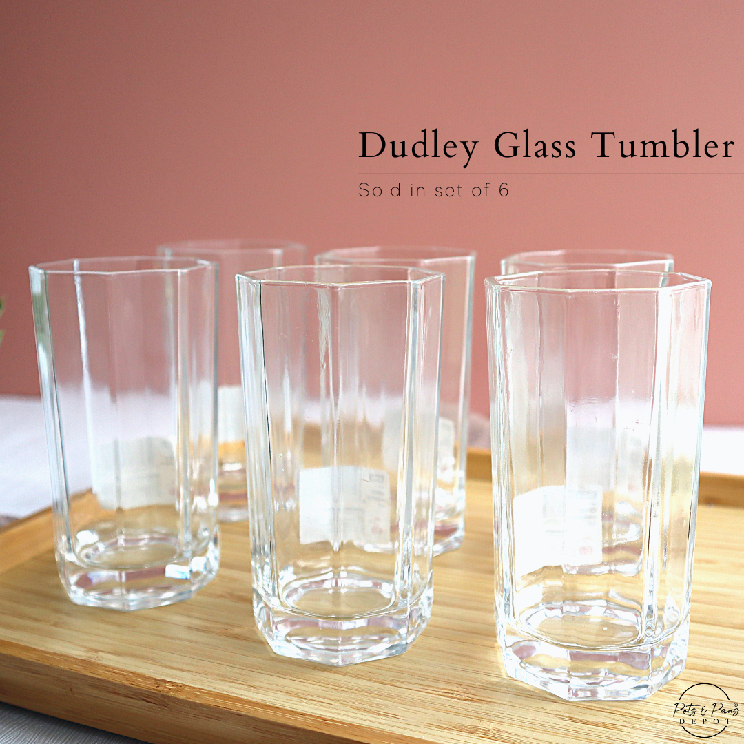 Classic Tall Glass Tumbler Set