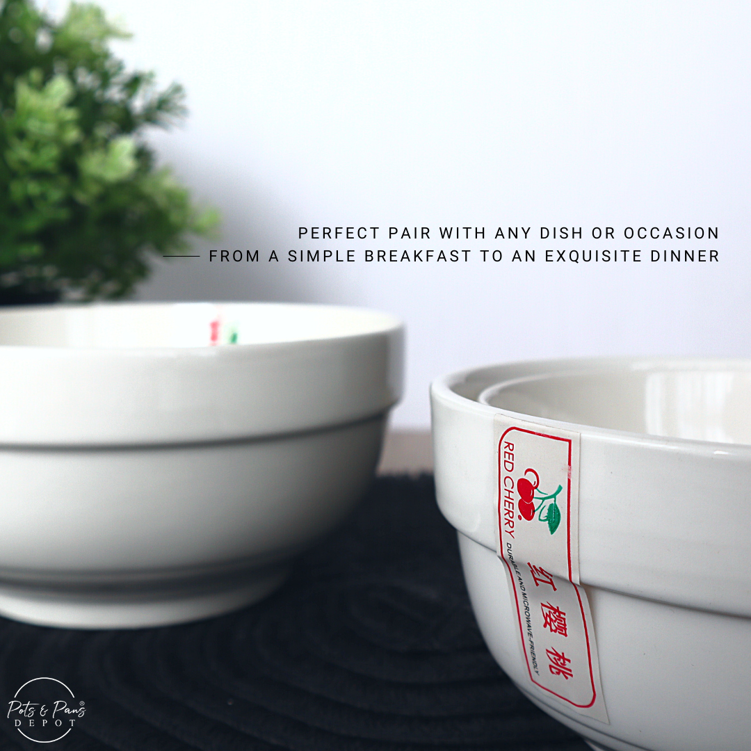 Groove: Ellie White Porcelain Everyday Bowl