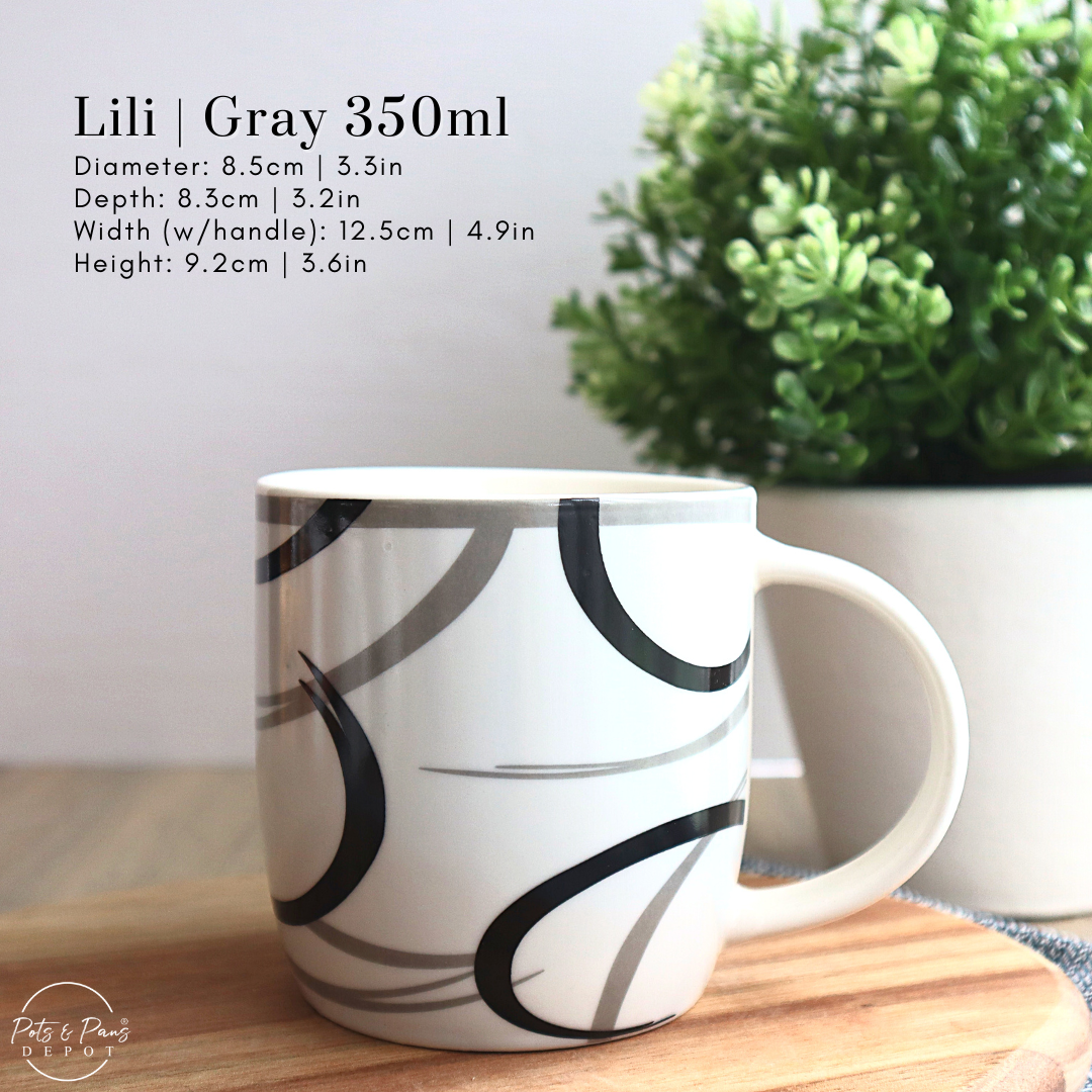 Lili Printed Ceramic Coffee Mug