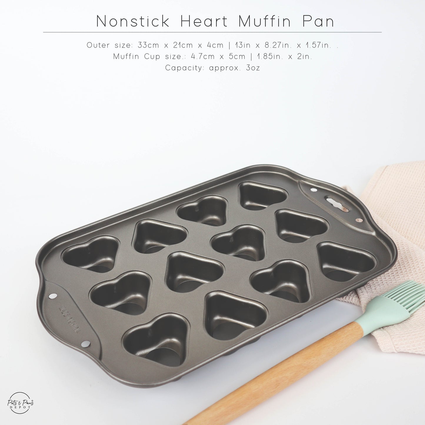 Nonstick Cheesecake Muffin Pan