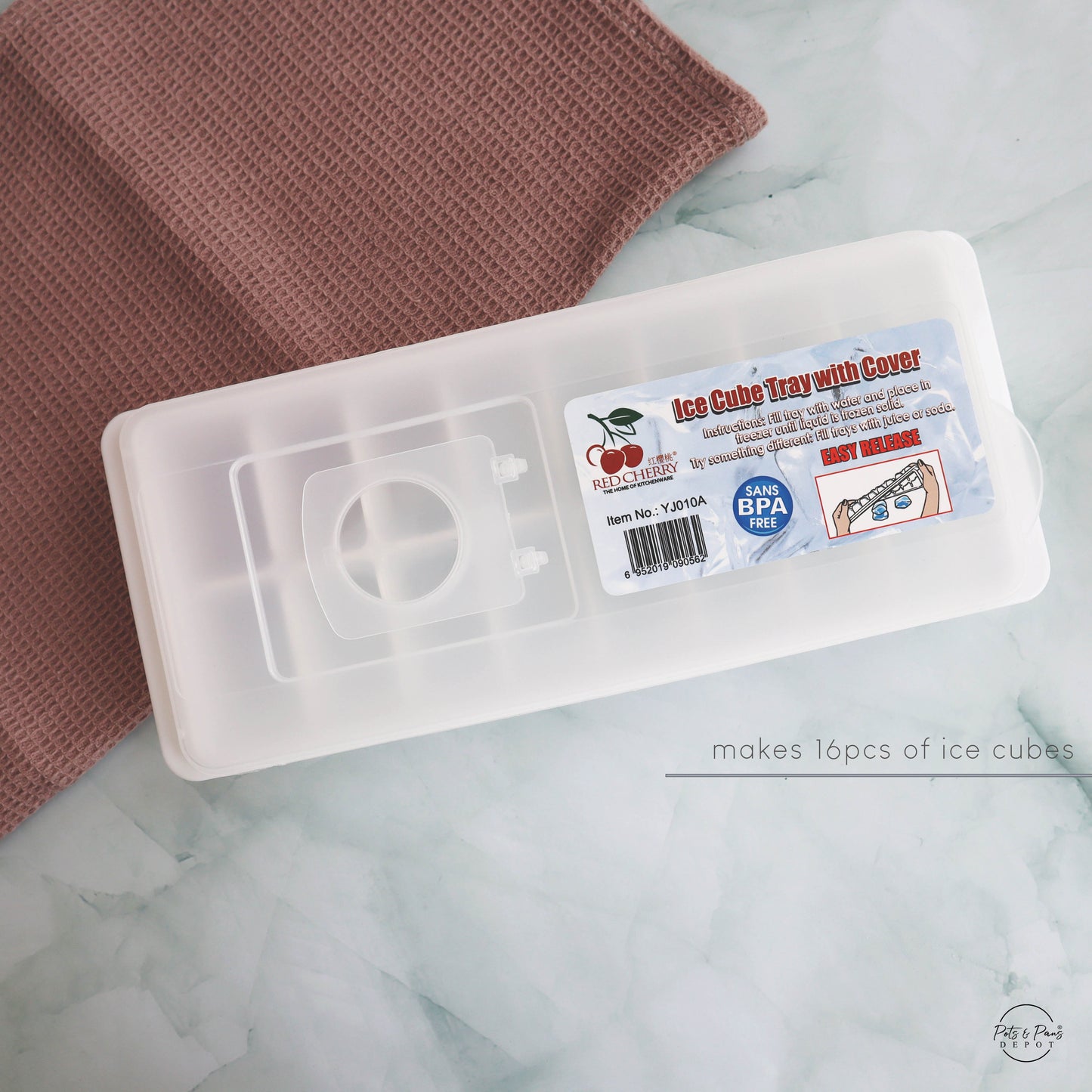 Ice Cube Tray with Cover