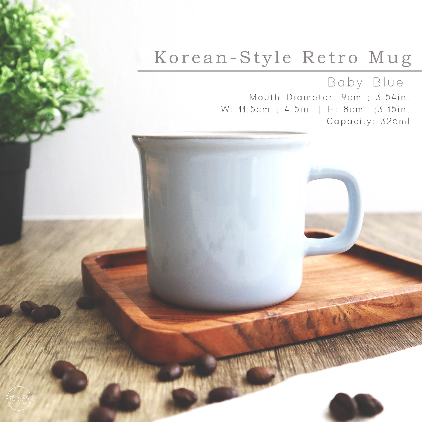 Korean Style Retro Mug