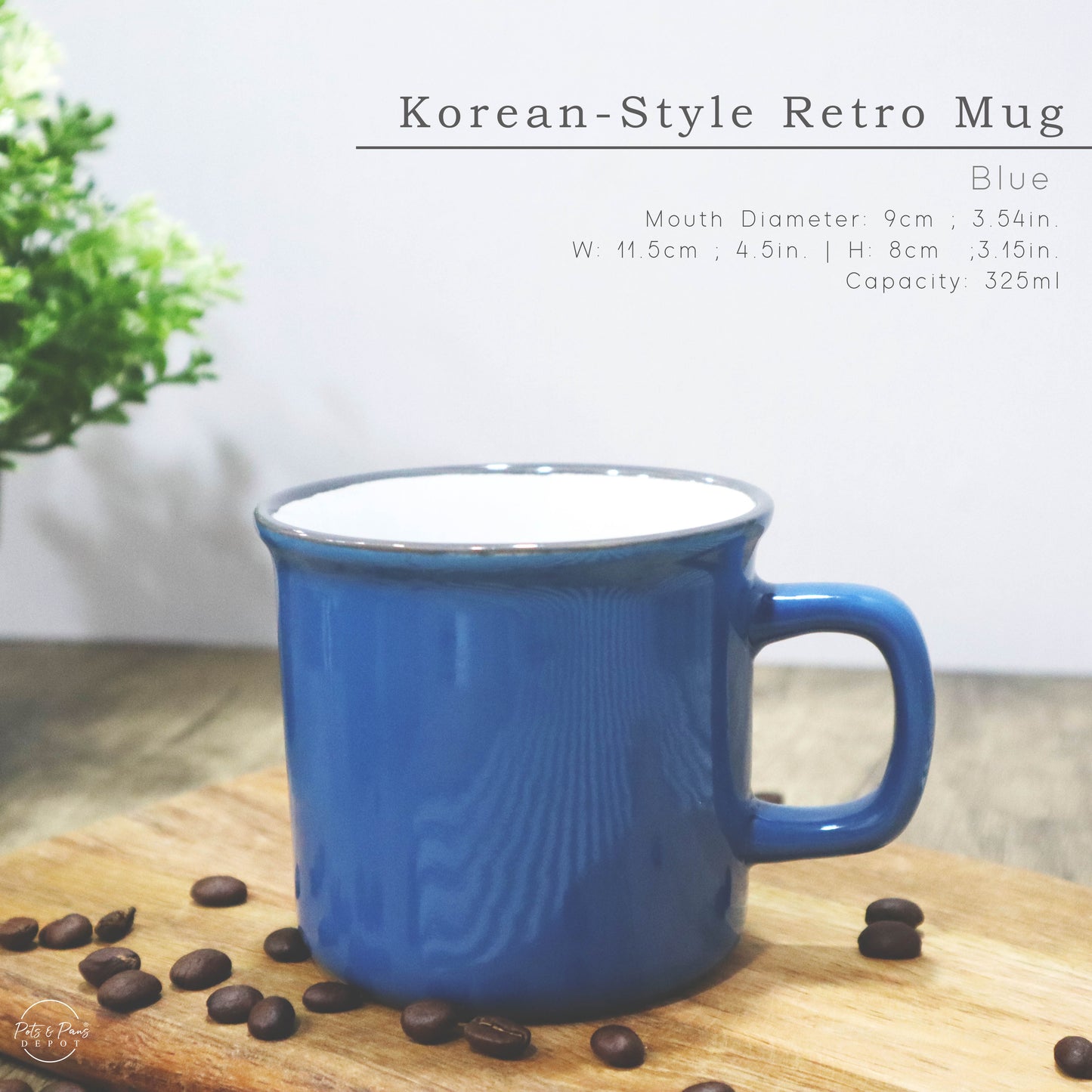 Korean Style Retro Mug