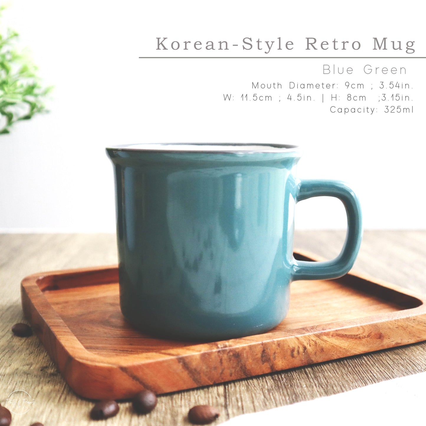 Korean Style Retro Mug