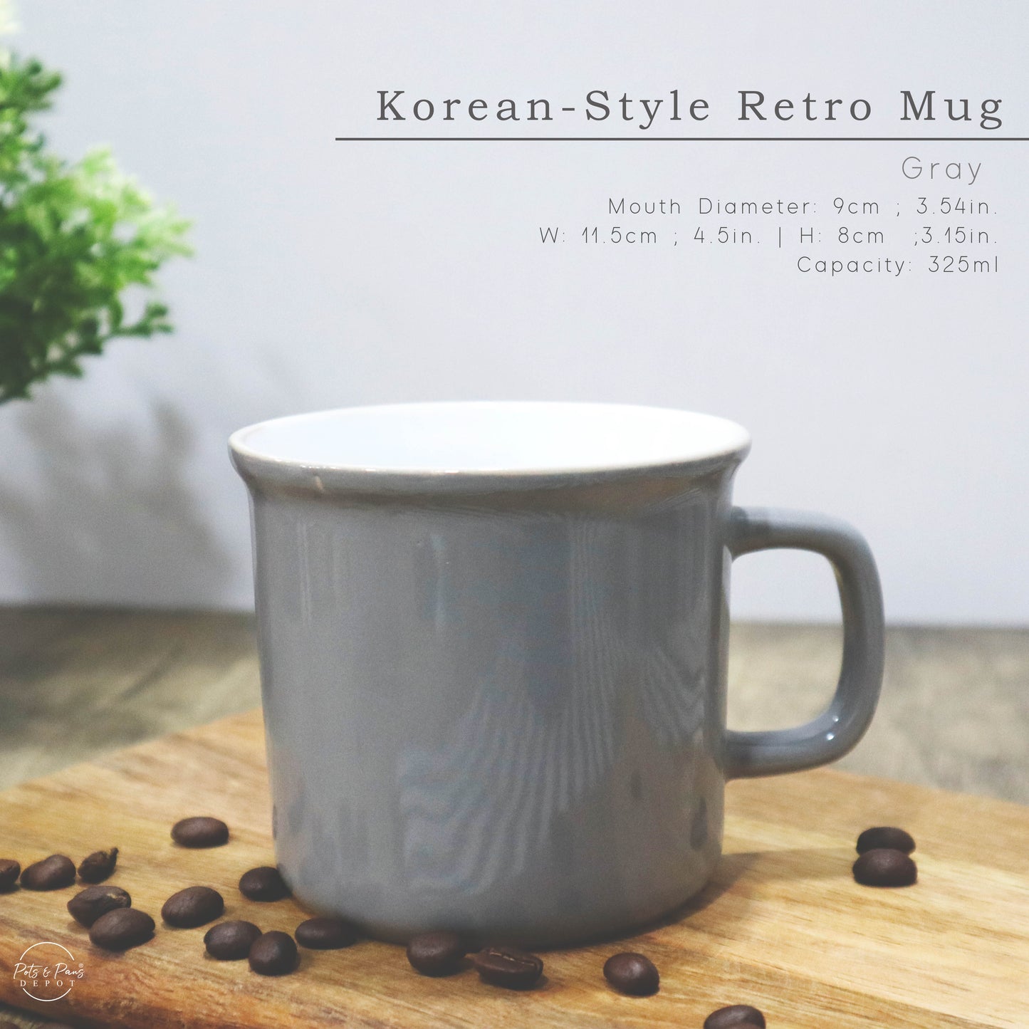 Korean Style Retro Mug