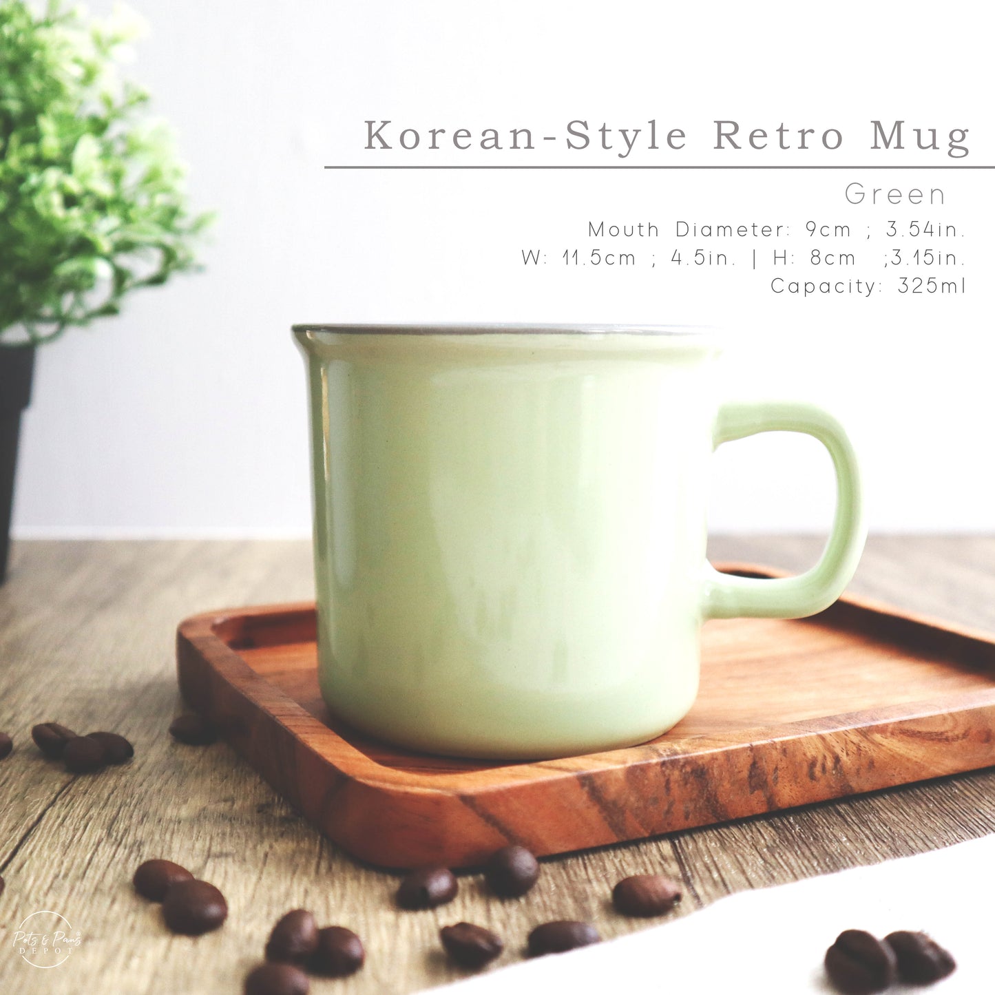 Korean Style Retro Mug