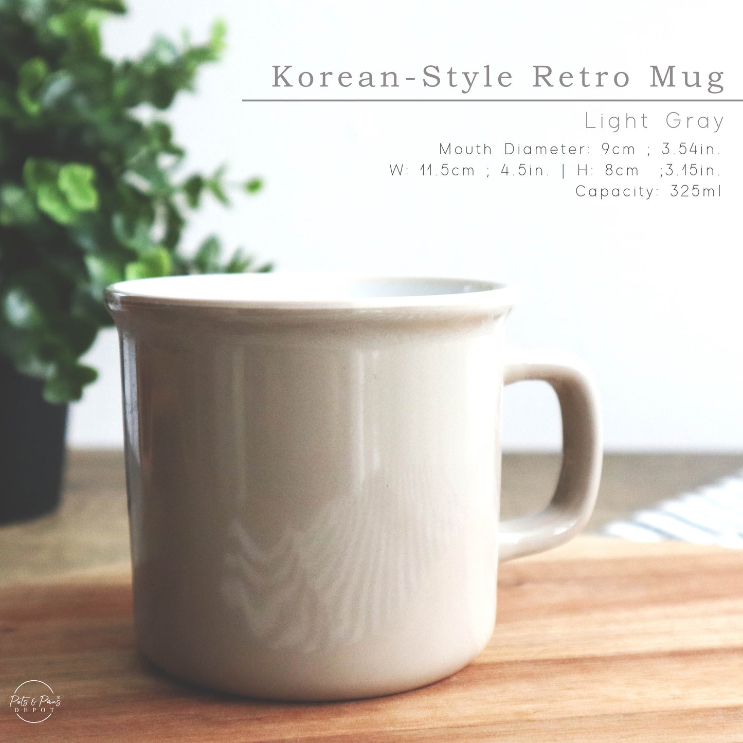 Korean Style Retro Mug