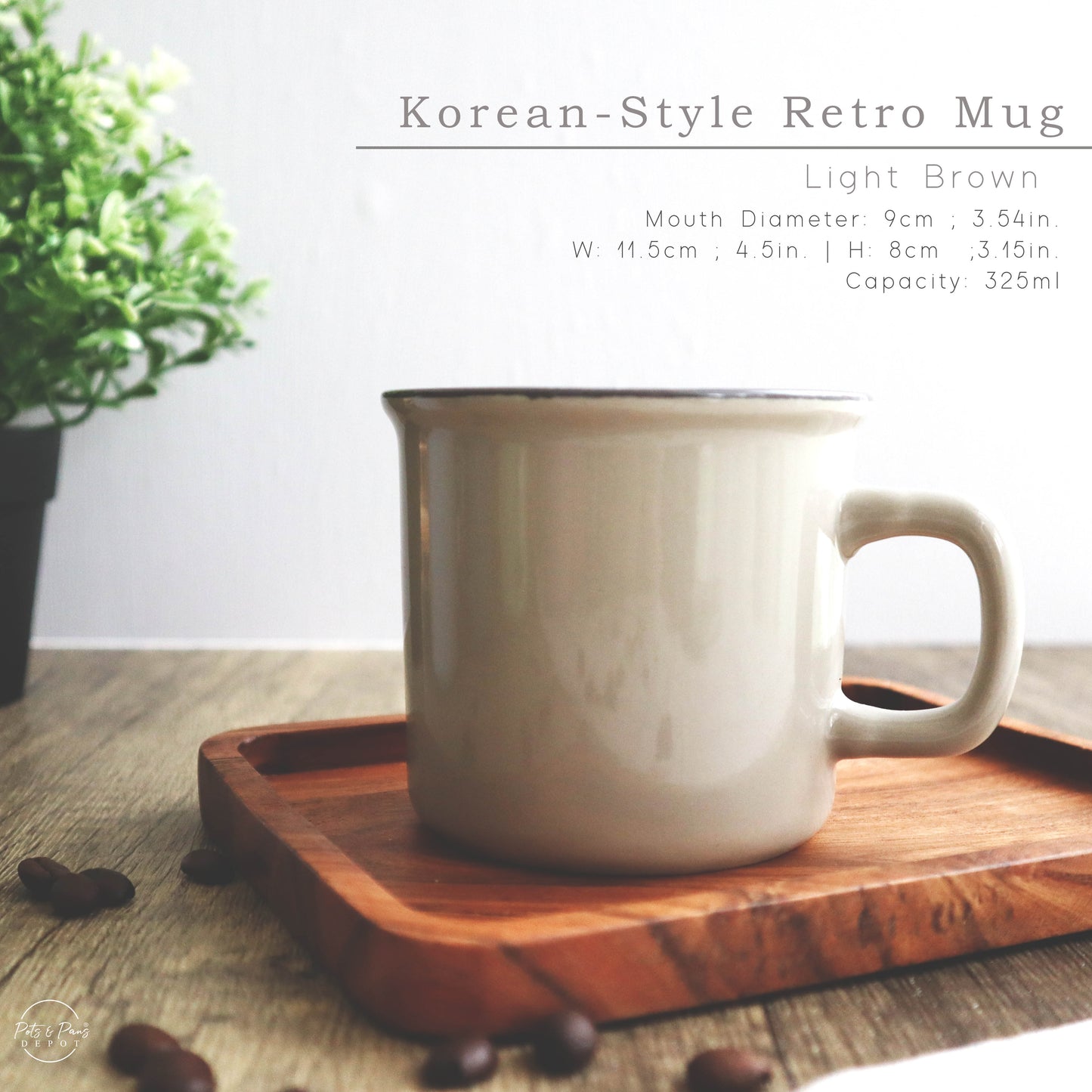 Korean Style Retro Mug