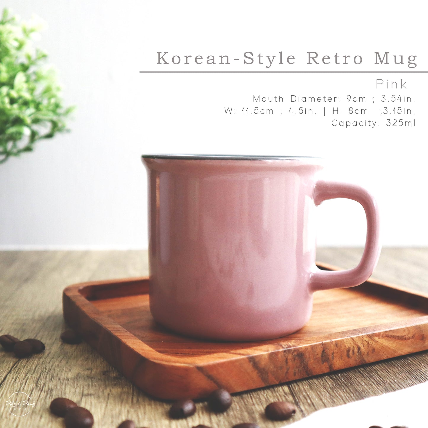 Korean Style Retro Mug