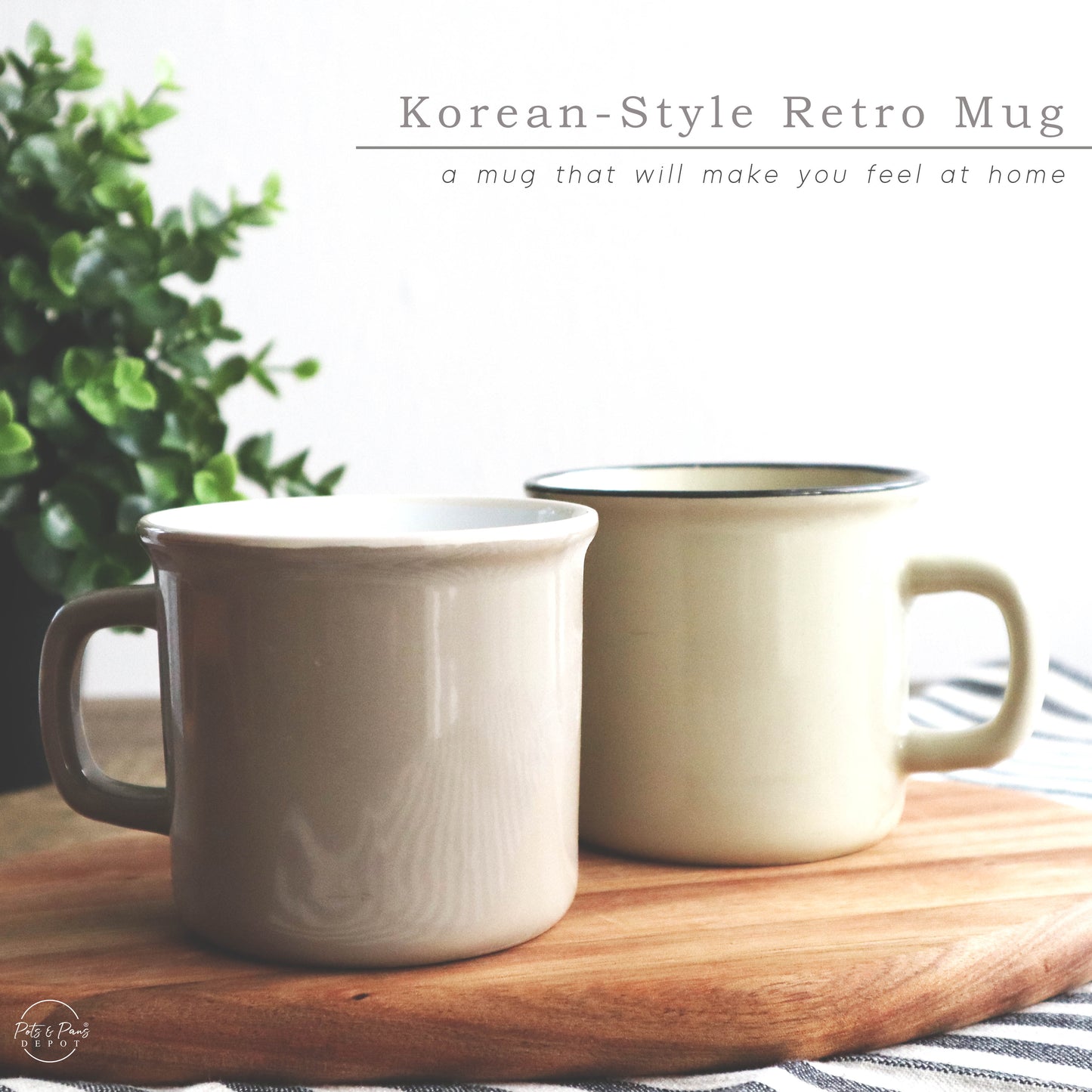 Korean Style Retro Mug