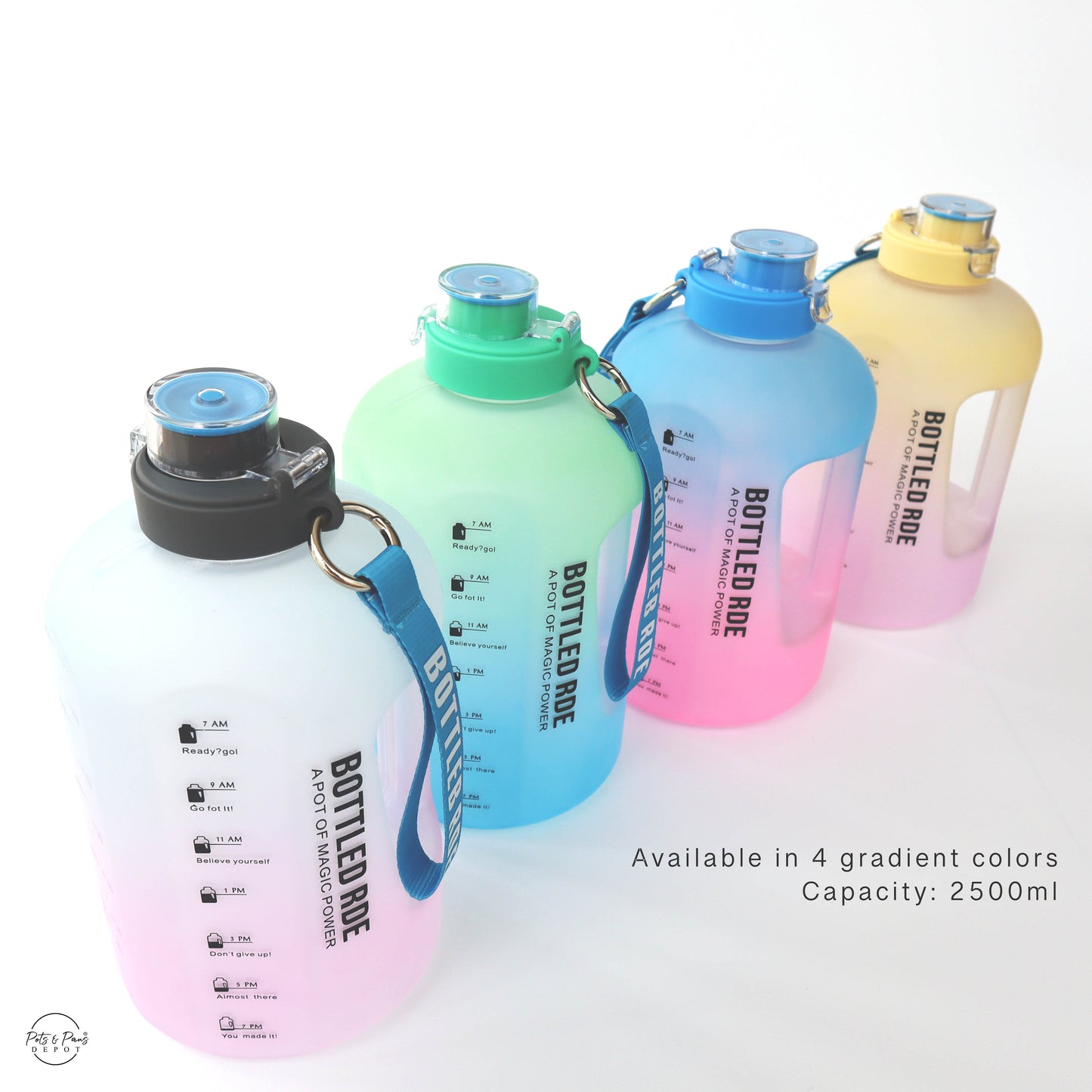 Ombre Sports Water Bottle 2500ml