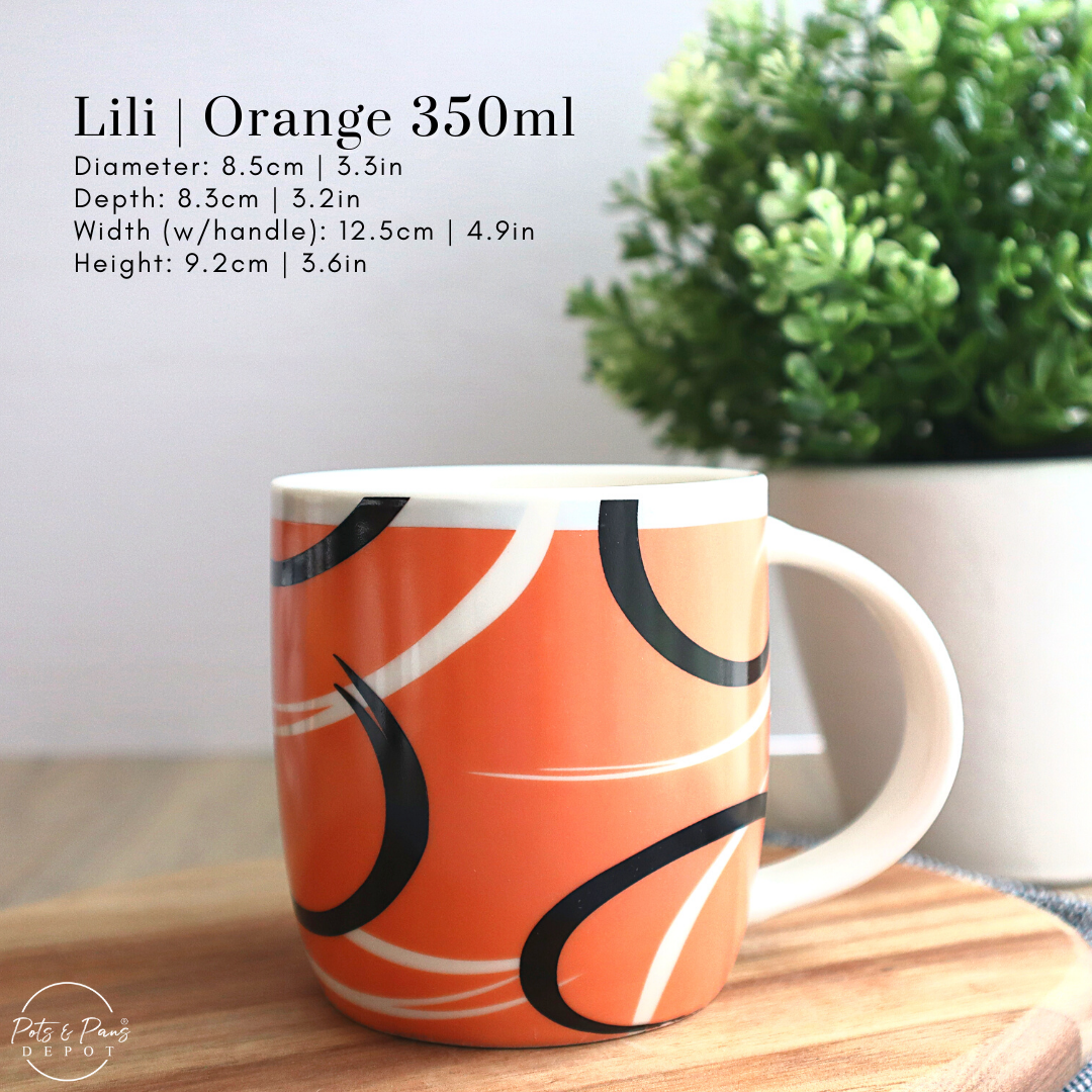 Lili Printed Ceramic Coffee Mug