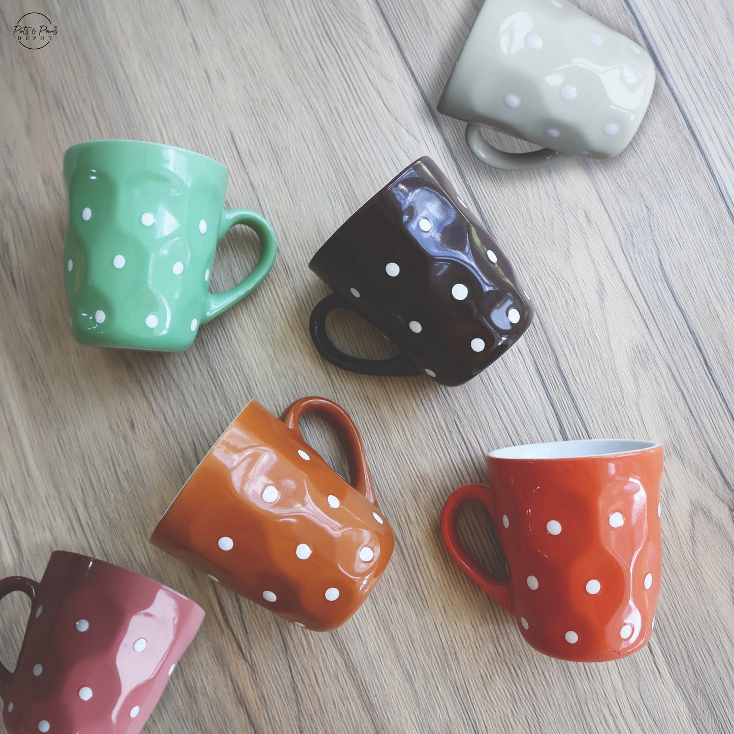 Polka-Dot Small Coffee Mug