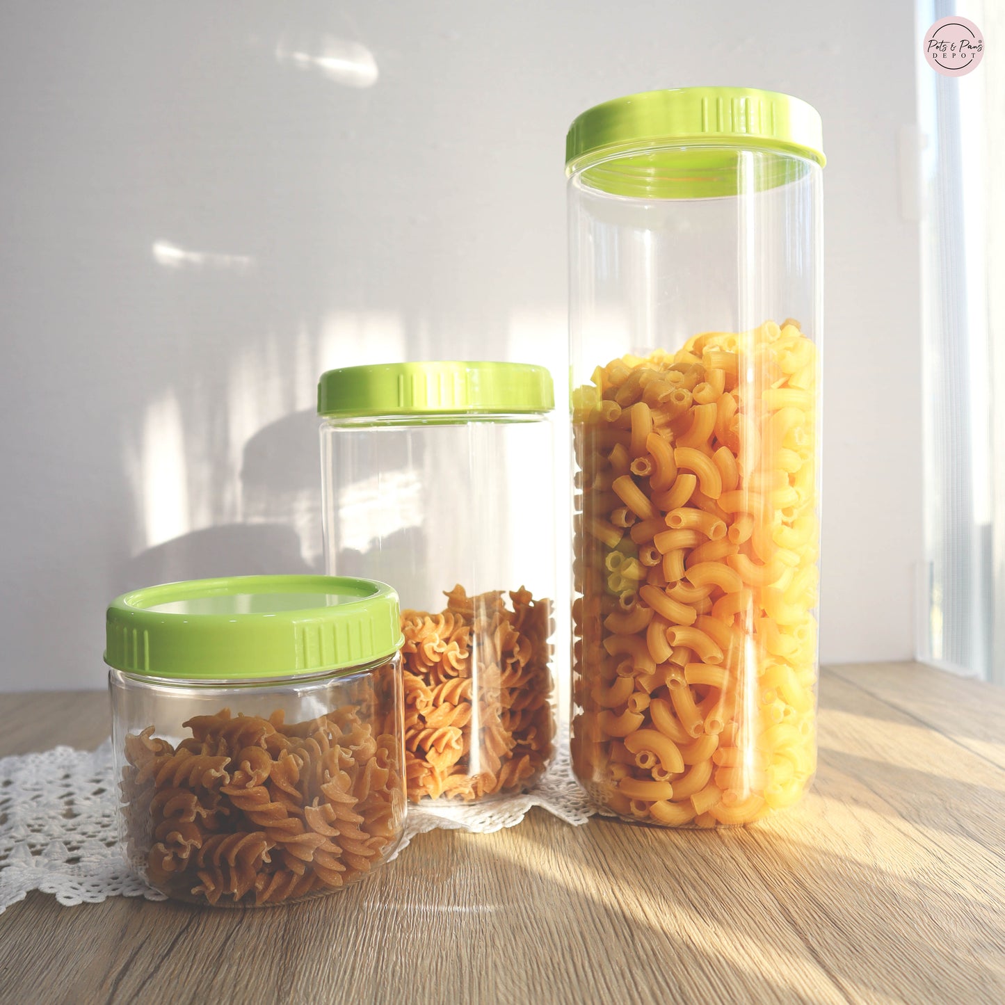 Red Cherry Food Storage Jar