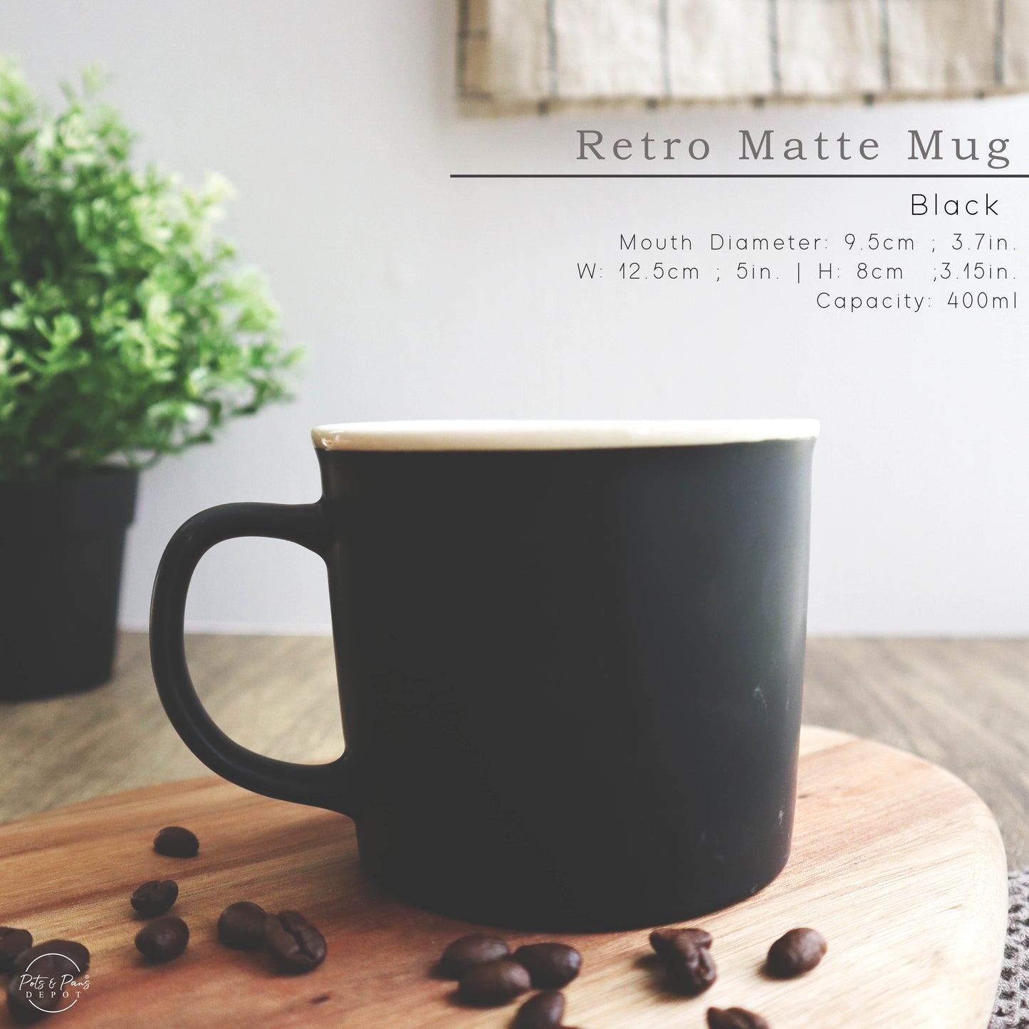 Retro Matte Mug