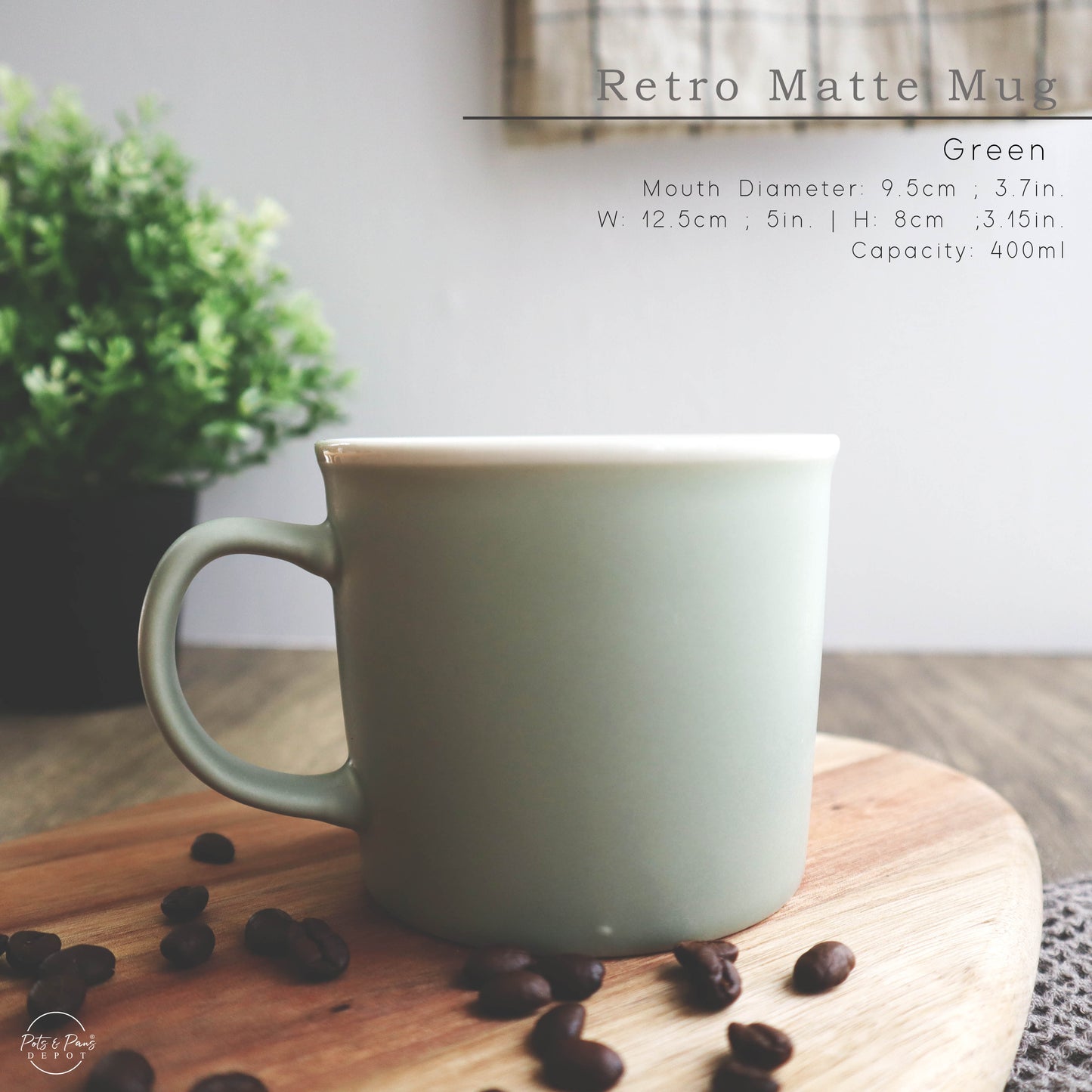 Retro Matte Mug