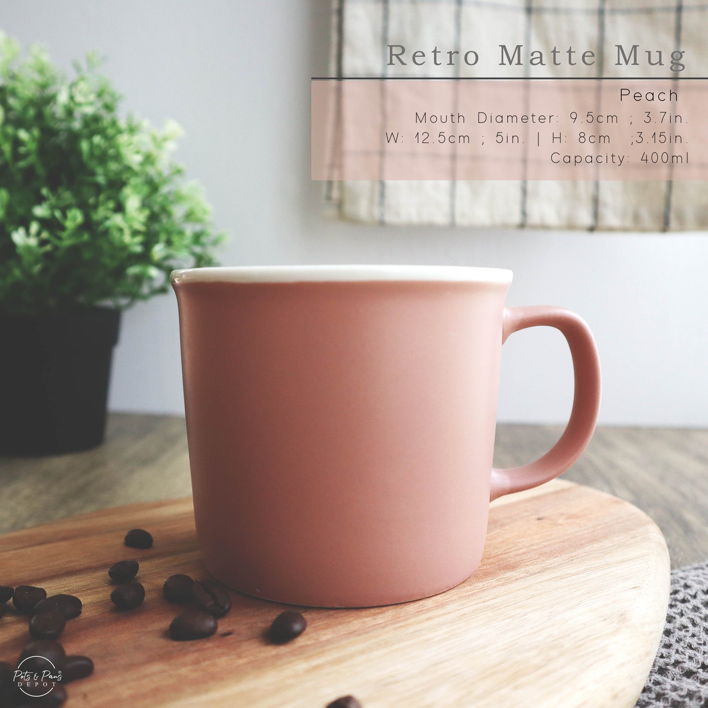 Retro Matte Mug