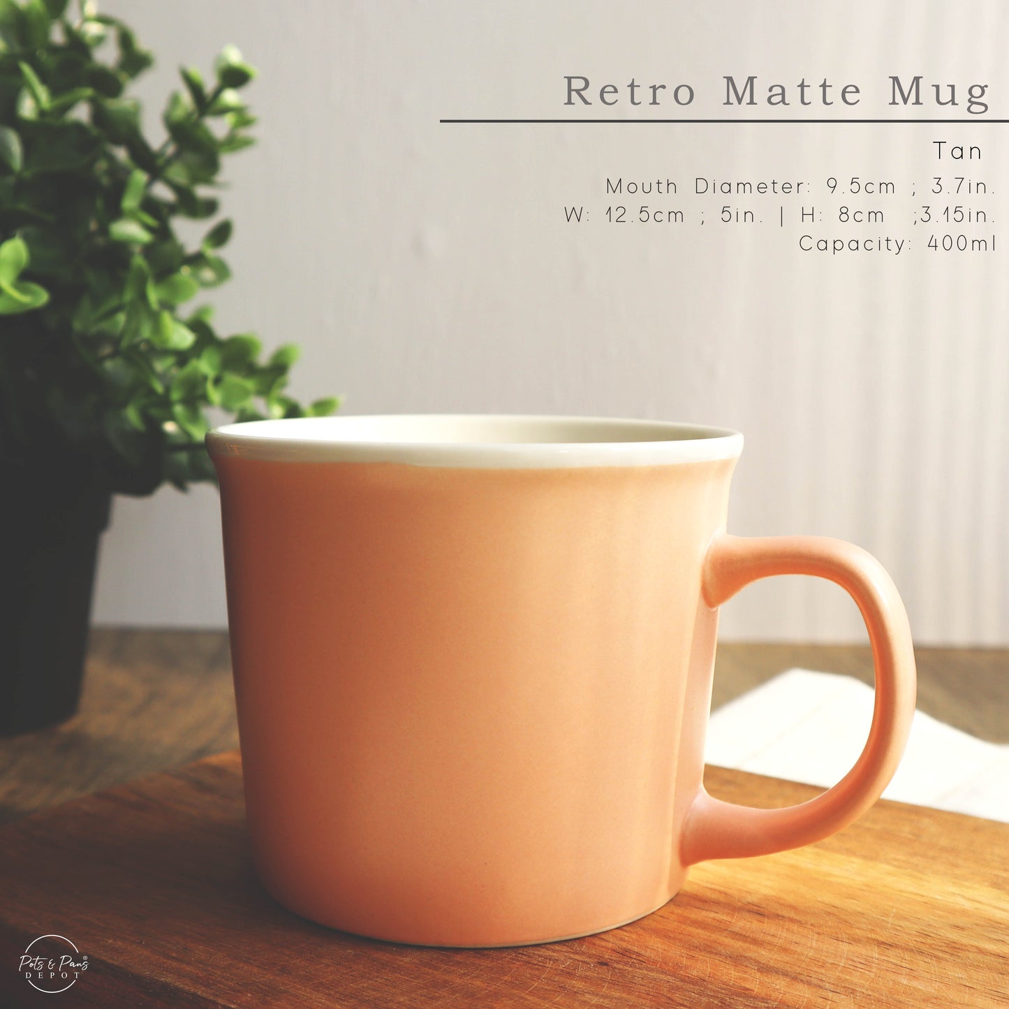 Retro Matte Mug