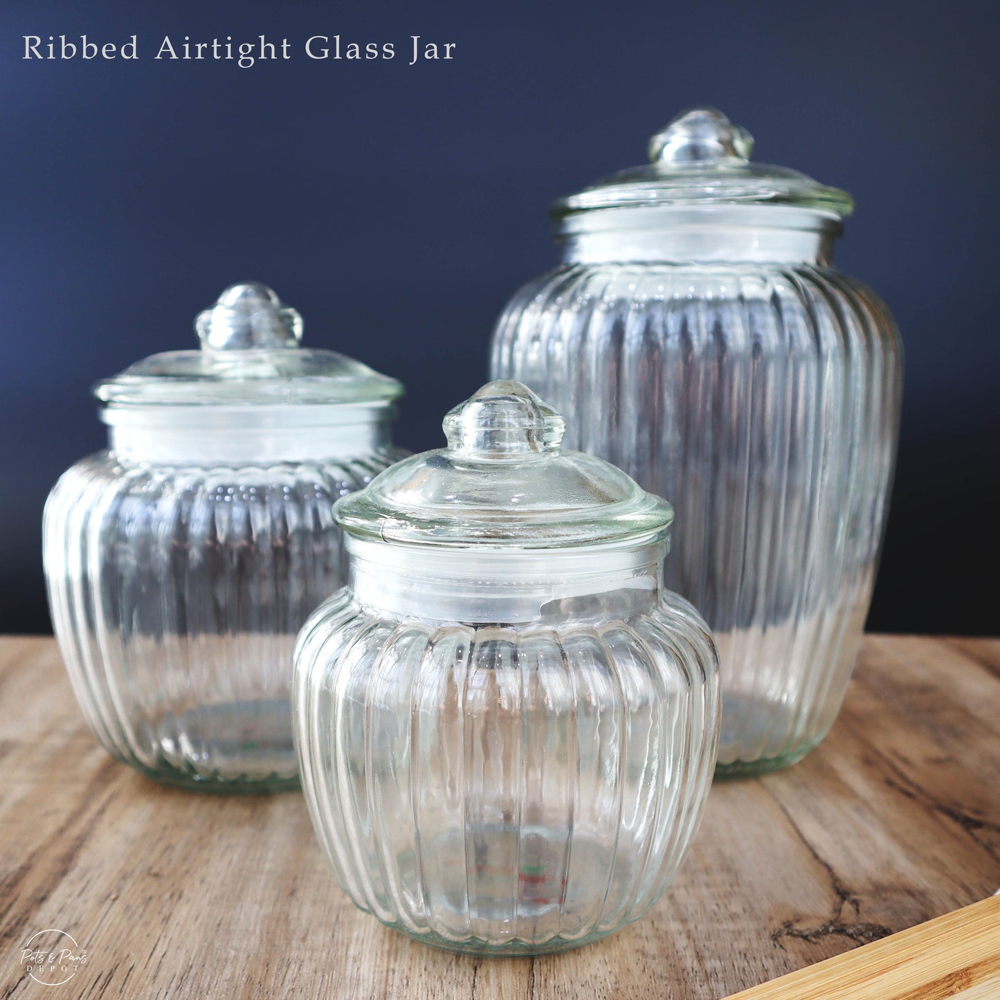 Genie Airtight Glass Jar