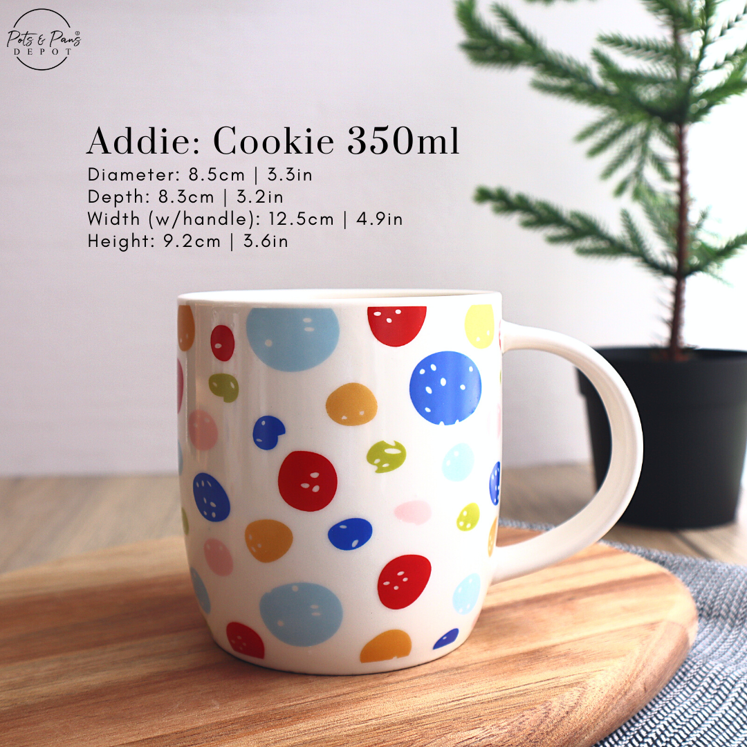 Addie Printed Ceramic Coffee Mug