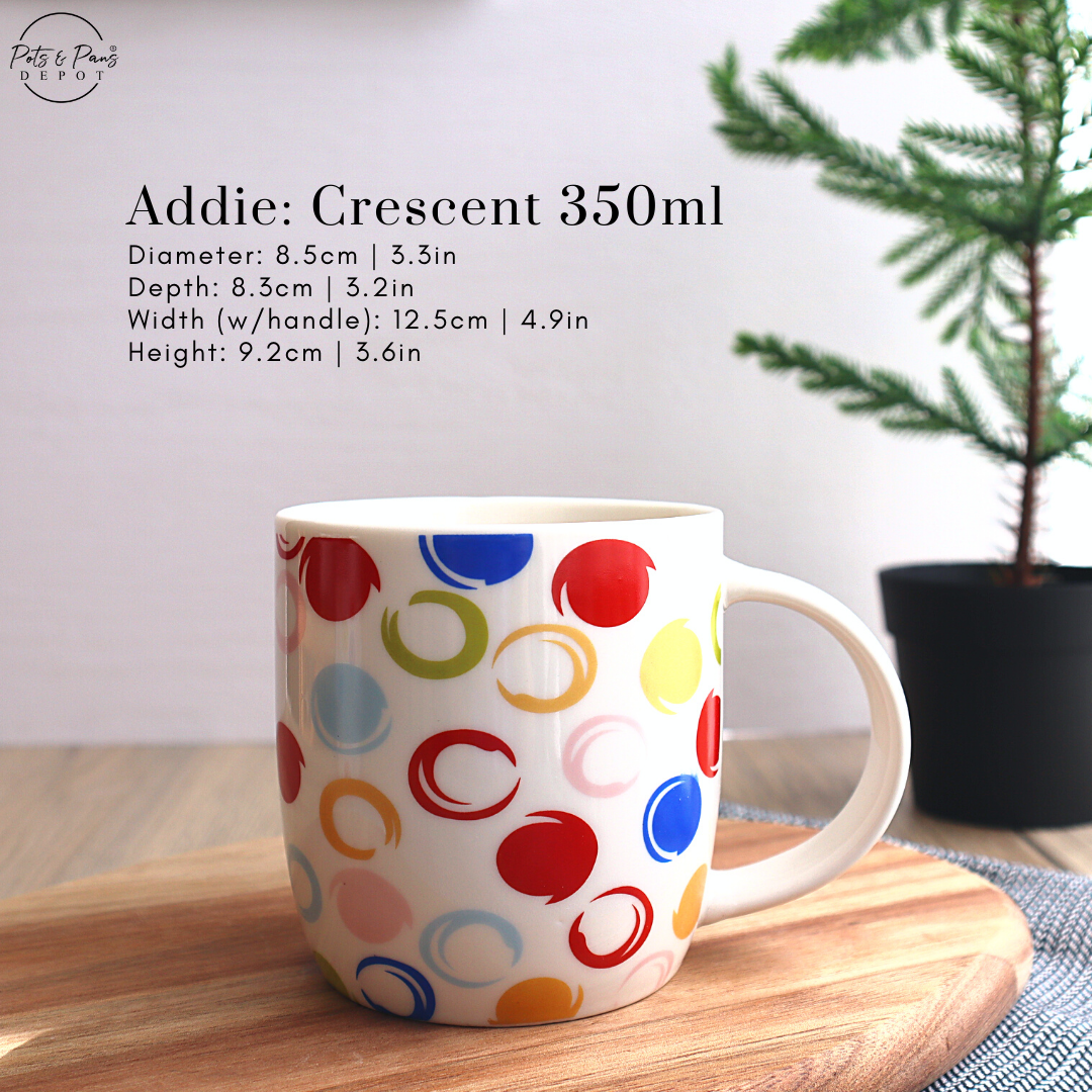 Addie Printed Ceramic Coffee Mug