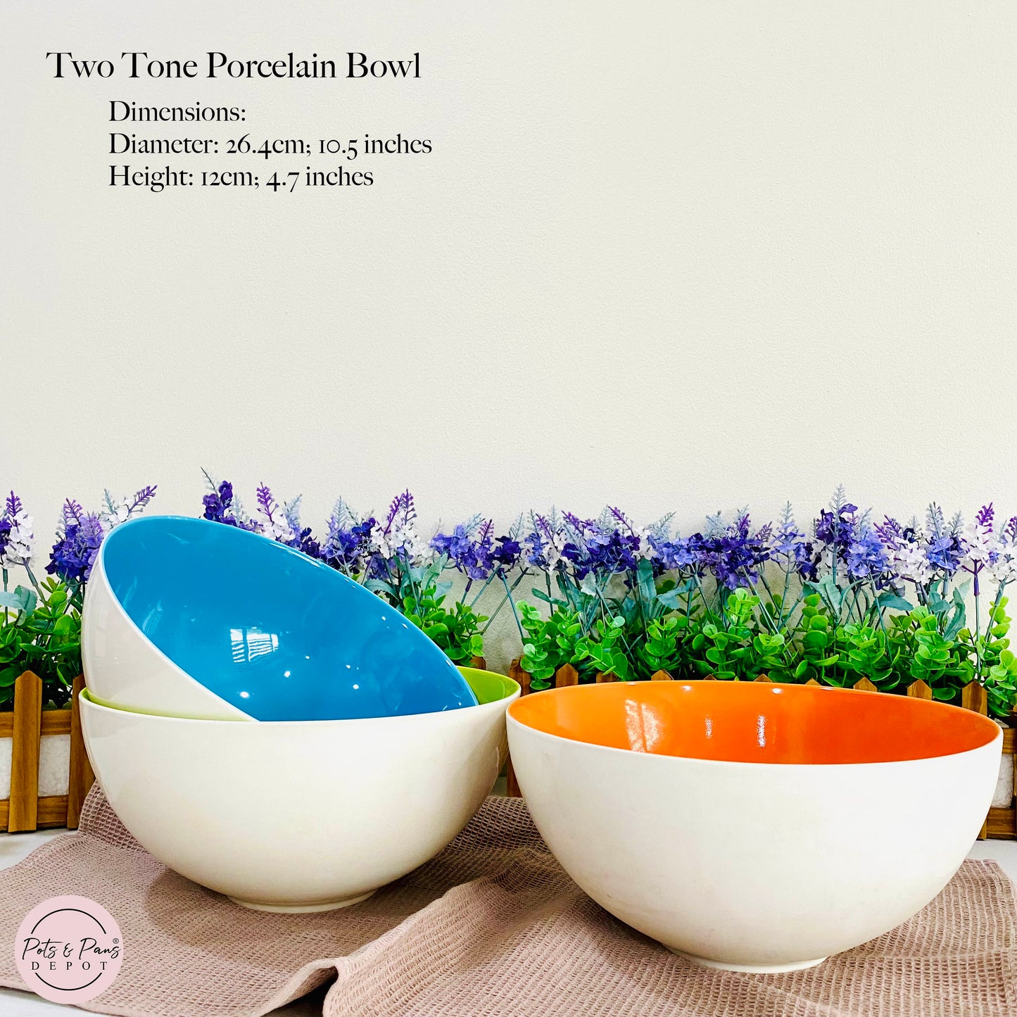 Two Tone Porcelain Bowl