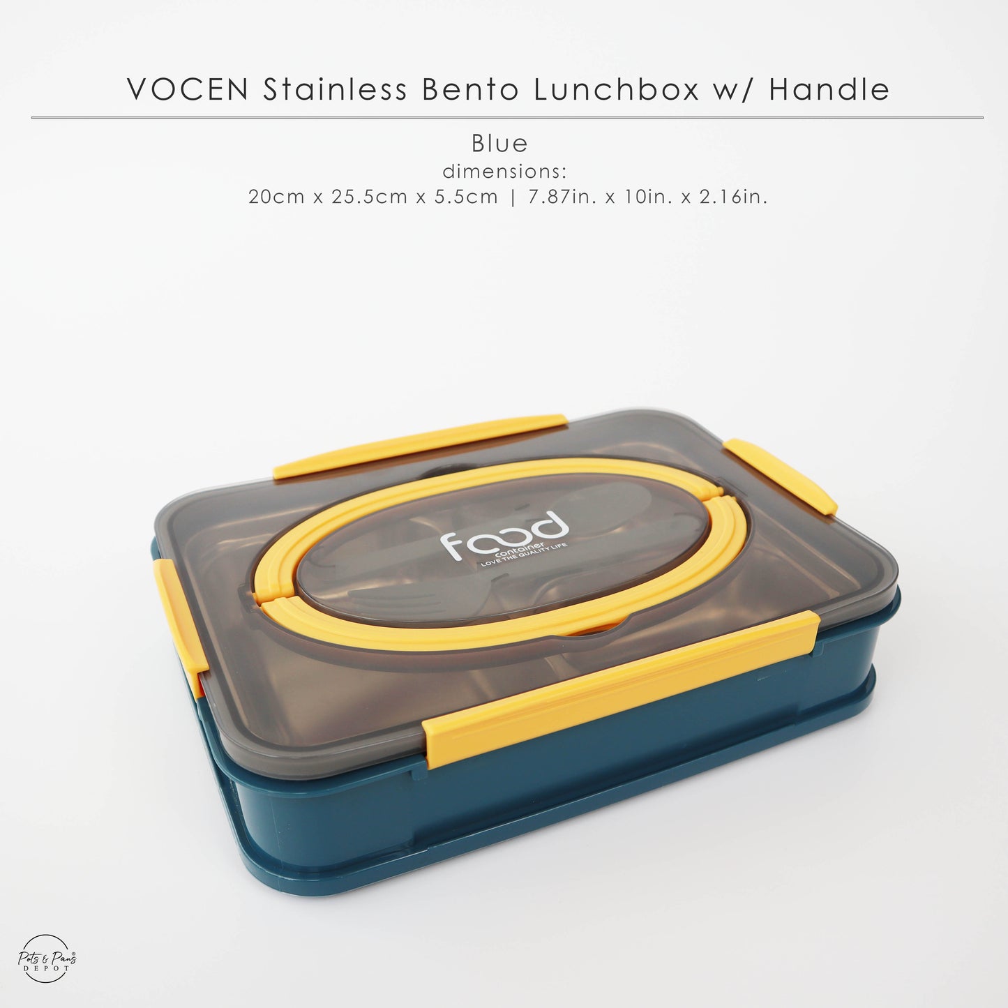 Vocen 304 Stainless Bento Lunchbox w/ Handle