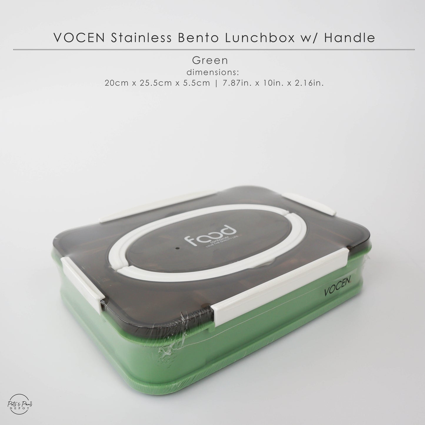 Vocen 304 Stainless Bento Lunchbox w/ Handle