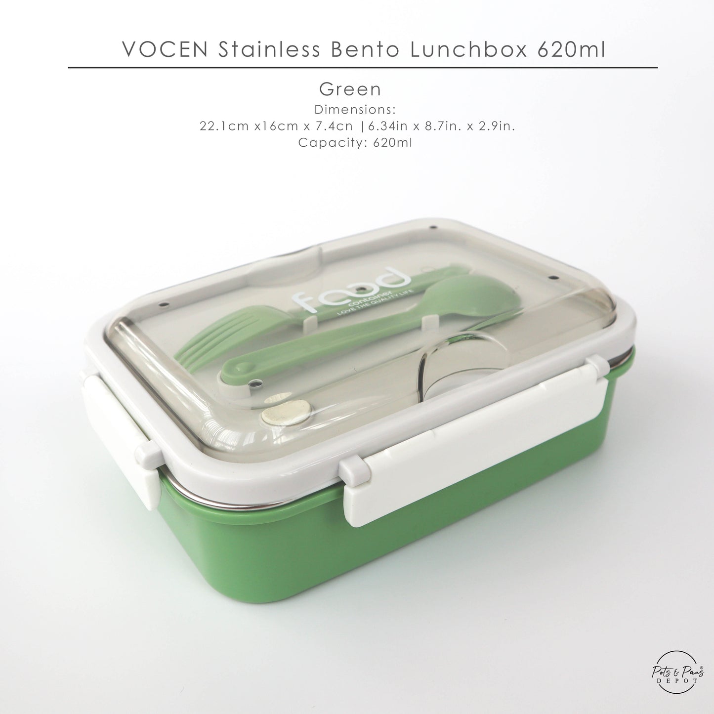 Vocen 304 Stainless Bento Lunchbox