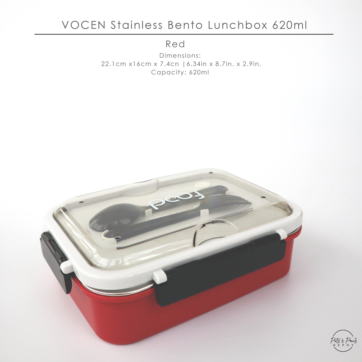 Vocen 304 Stainless Bento Lunchbox