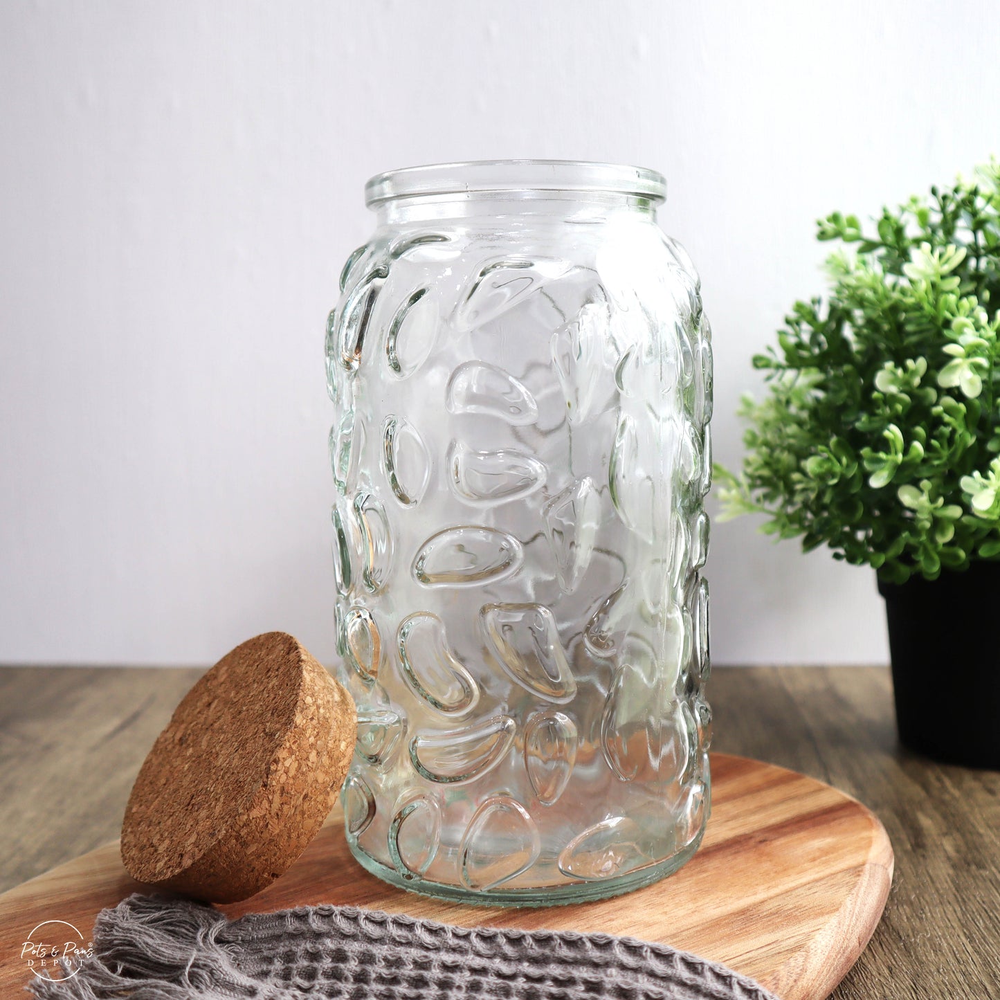 Vintage Style Cork Jar (S-M)