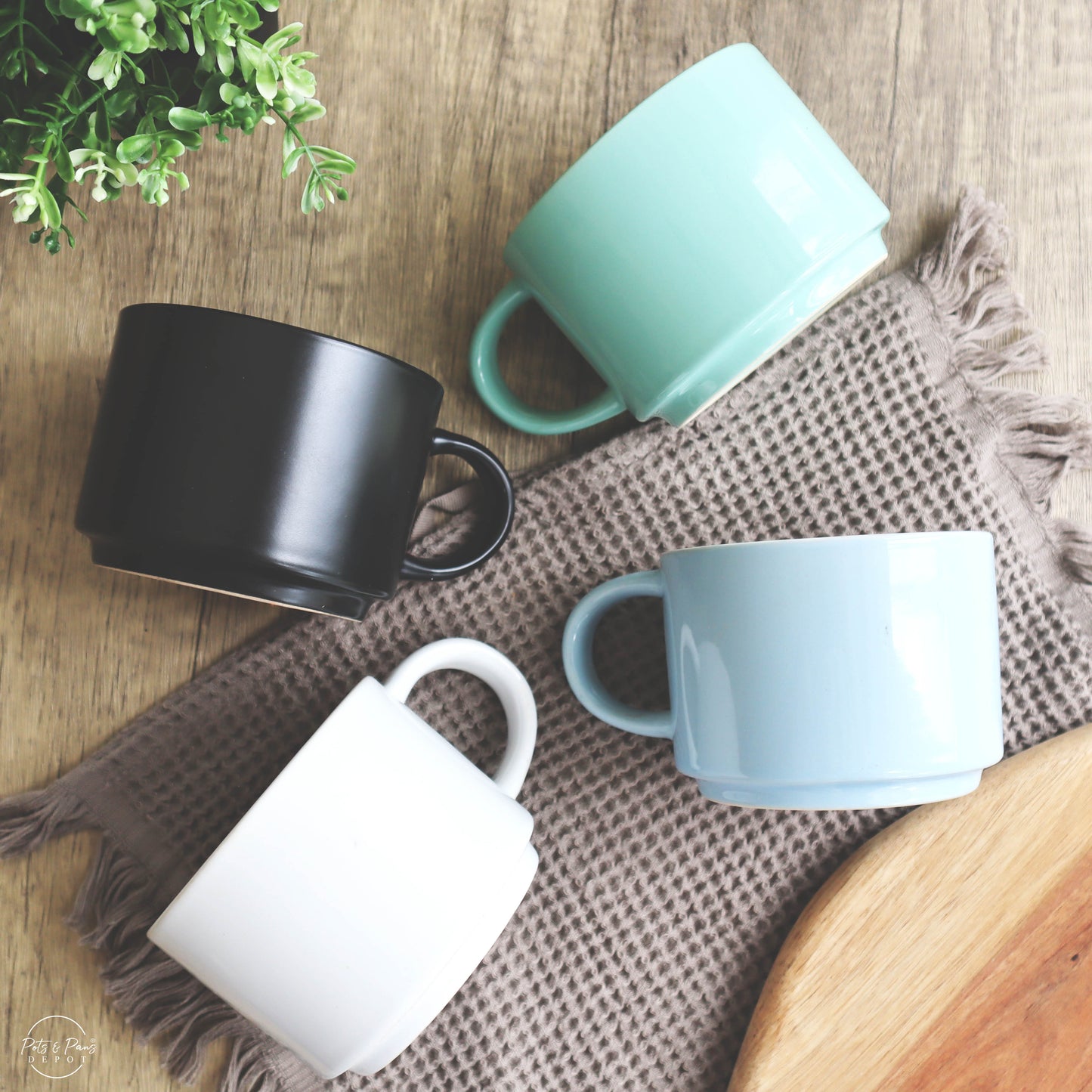 Vintage Latte Mug