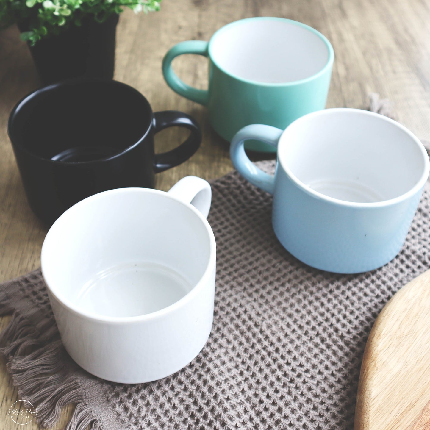 Vintage Latte Mug