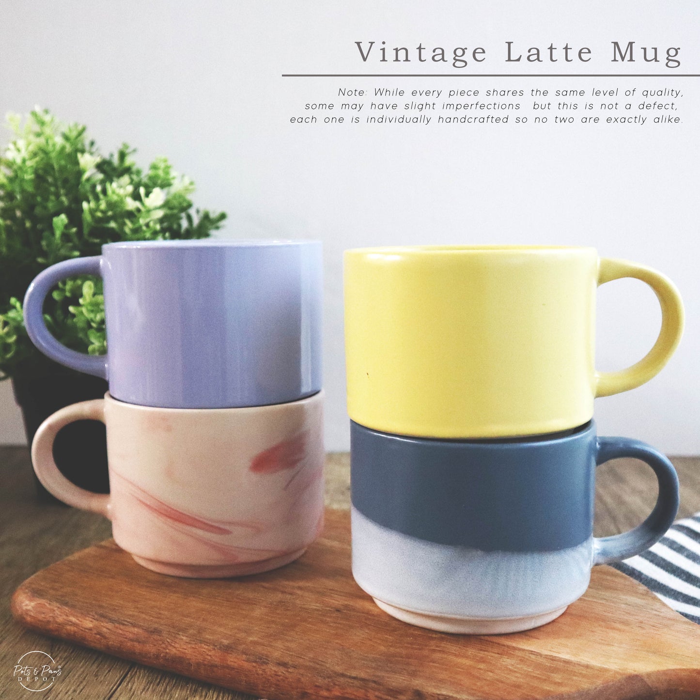 Vintage Latte Mug