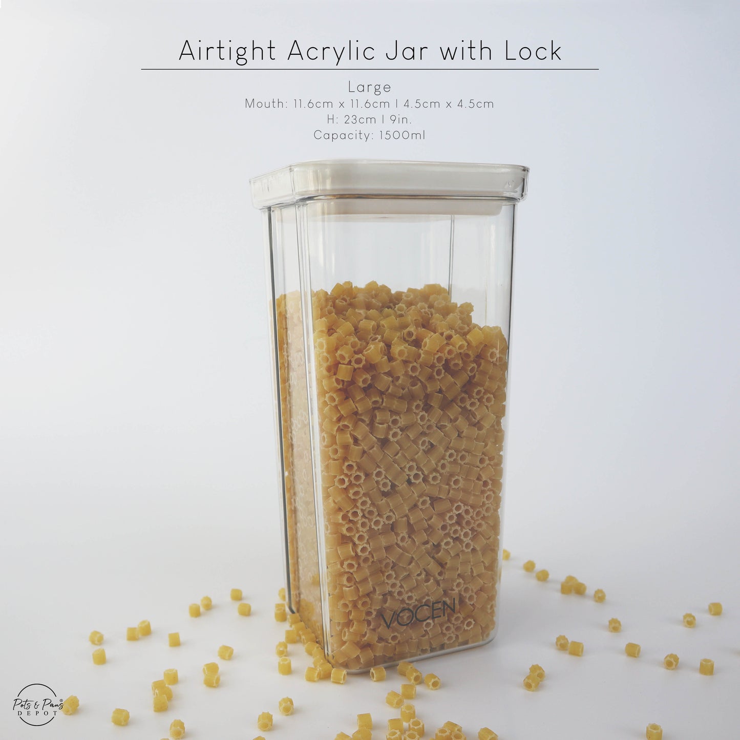 Vocen Airtight Food Storage with Lock