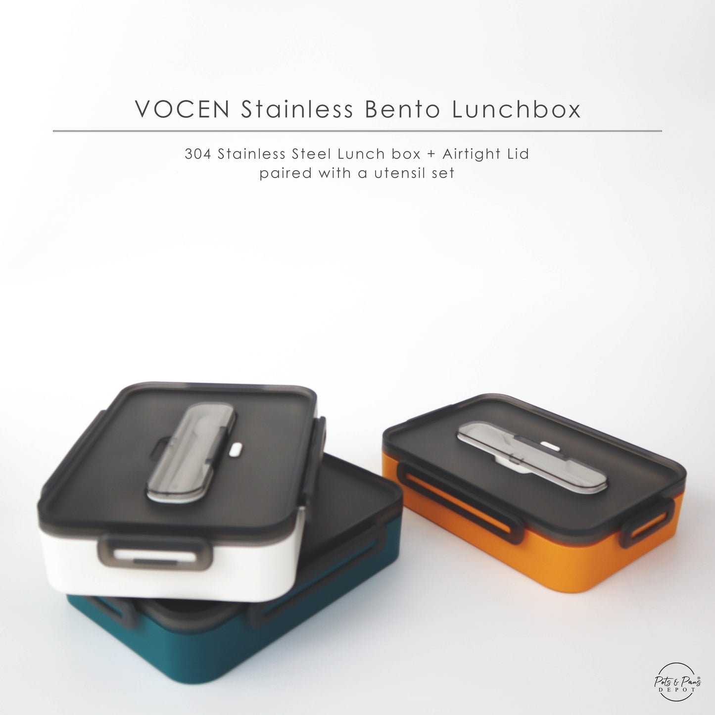 Vocen Microwavable Bento Lunchbox