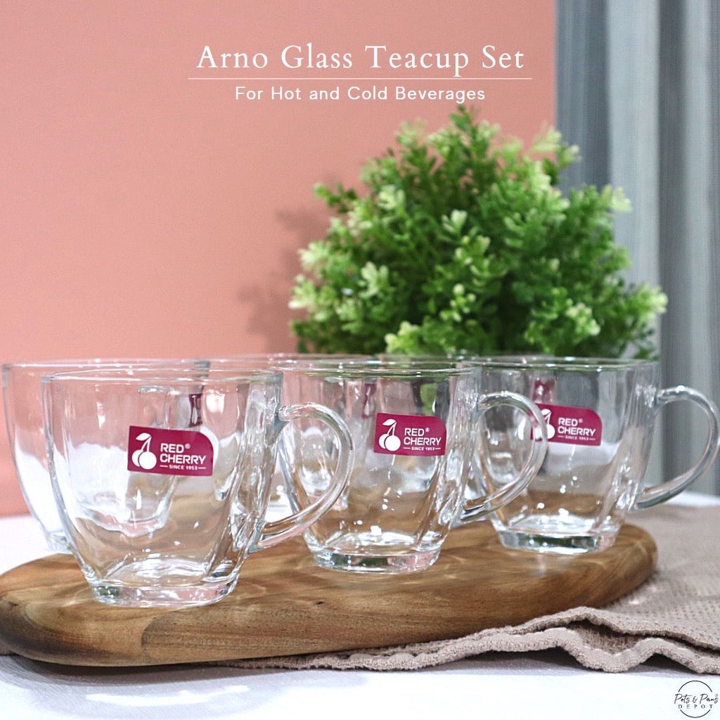 Arno Glass Teacup Set