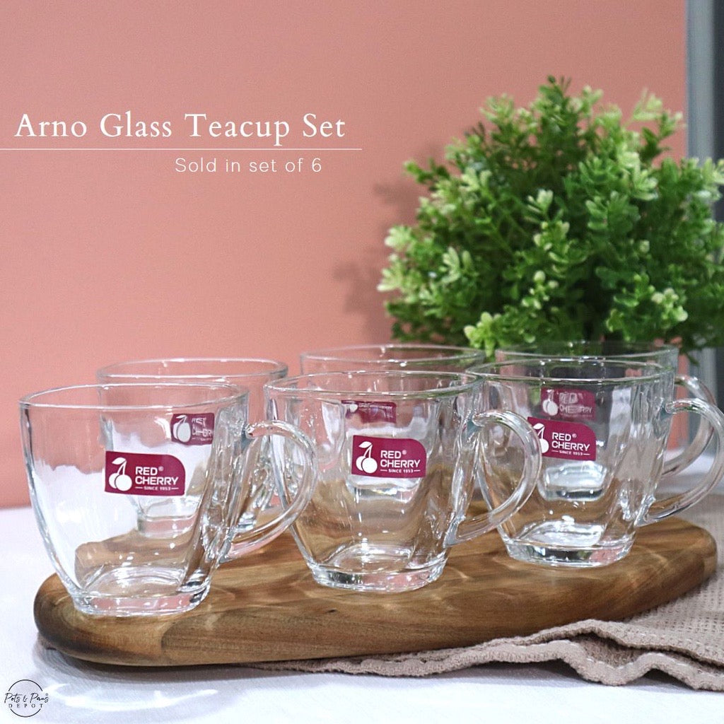 Arno Glass Teacup Set